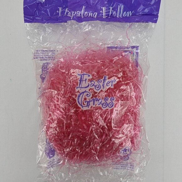 Vintage Hopalong Hollow Easter Grass Lot of 5 Yellow Pink Green Purple 1996 NOS - Picture 9 of 12